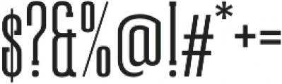 CONQUEST Slab serif otf (400) Font OTHER CHARS