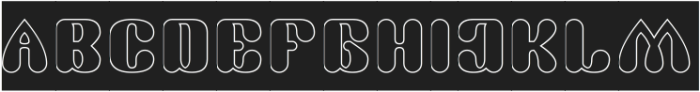 CONSTANT MOTION-Hollow-Inverse otf (400) Font UPPERCASE