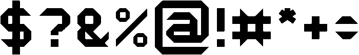 CONVERSION otf (400) Font OTHER CHARS