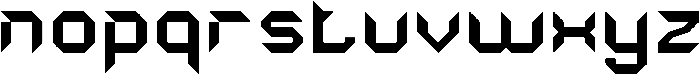 CONVERSION otf (400) Font LOWERCASE