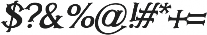 CORVUS Light Italic otf (300) Font OTHER CHARS