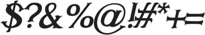 CORVUS Medium Italic otf (500) Font OTHER CHARS