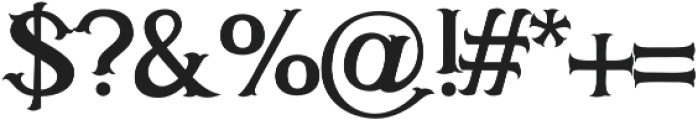 CORVUS Medium otf (500) Font OTHER CHARS