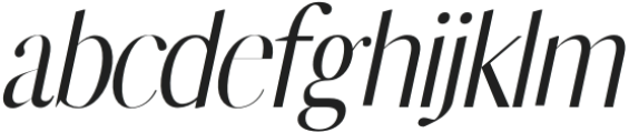 COUTURE Italic otf (400) Font LOWERCASE