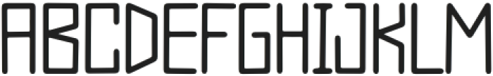 COXABYAN Regular otf (400) Font UPPERCASE