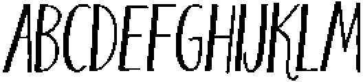 COZY LIBRARY SANS Regular otf (400) Font UPPERCASE