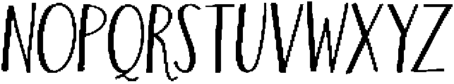 COZY LIBRARY SANS Regular otf (400) Font UPPERCASE