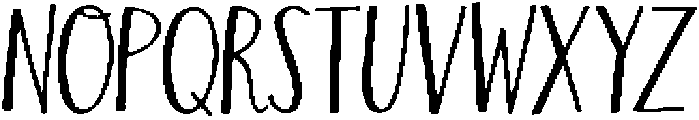 COZY LIBRARY SANS Regular otf (400) Font LOWERCASE