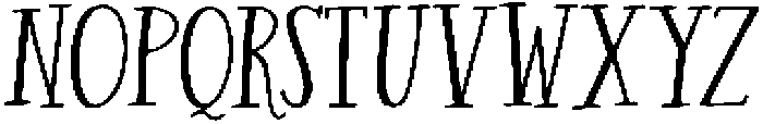 COZY LIBRARY SERIF Regular otf (400) Font UPPERCASE