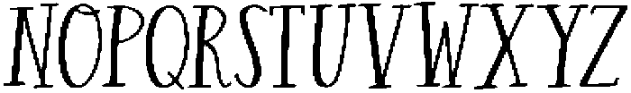 COZY LIBRARY SERIF Regular otf (400) Font LOWERCASE