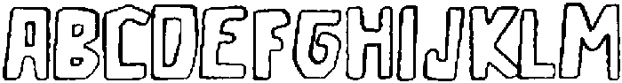 Coastal Cabana Caps Outline otf (400) FONT