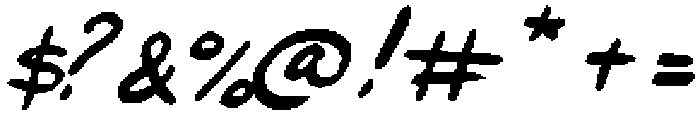 Coastal Cabana Oblique otf (400) Font OTHER CHARS