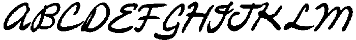 Coastal Cabana Oblique otf (400) Font UPPERCASE