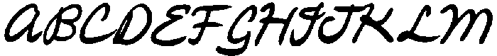 Coastal Cabana Regular otf (400) Font UPPERCASE