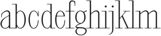 Coastal Grey Light Long Serifs otf (300) Font LOWERCASE