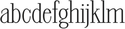 Coastal Grey Regular Short Serifs otf (400) Font LOWERCASE