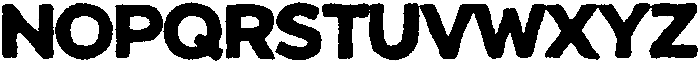 Coastal House Rough otf (400) Font UPPERCASE