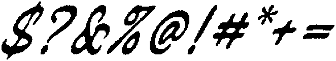 Coastal House Script Rough otf (400) Font OTHER CHARS