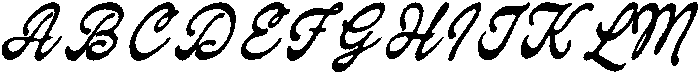 Coastal House Script Rough otf (400) Font UPPERCASE