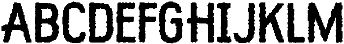 Coastal Memories Sans Rough otf (400) Font UPPERCASE