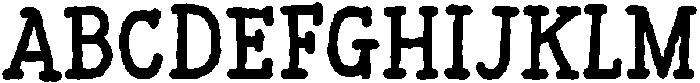 Coastal Notes Bold otf (700) Font UPPERCASE