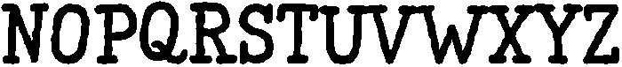Coastal Notes Bold otf (700) Font UPPERCASE