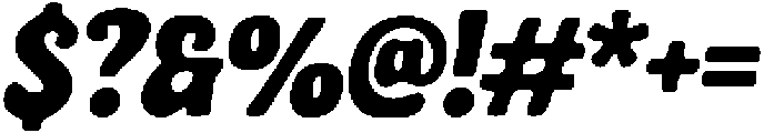 Coastline Regular otf (400) Font OTHER CHARS