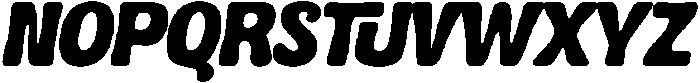 Coastline Regular otf (400) Font UPPERCASE