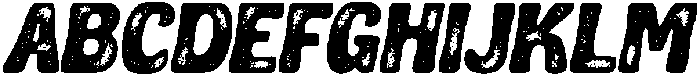 Coastline Texture Regular otf (400) Font UPPERCASE