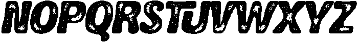 Coastline Texture Regular otf (400) Font LOWERCASE