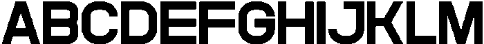 Cobalt Grotesk Bold otf (700) Font UPPERCASE