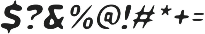 CocanaBlur-Italic otf (400) Font OTHER CHARS