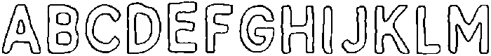 Cocktail Club Caps Outline otf (400) FONT
