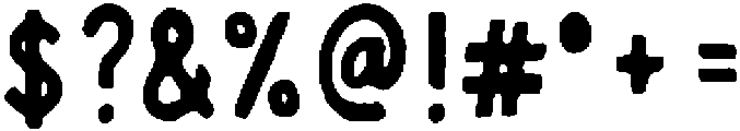 Cocktail Club Caps Regular otf (400) Font OTHER CHARS