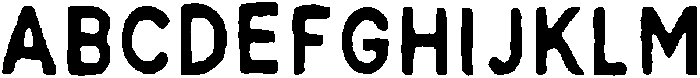 Cocktail Club Caps Regular otf (400) Font UPPERCASE