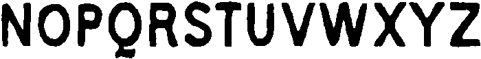 Cocktail Club Caps Regular otf (400) Font LOWERCASE