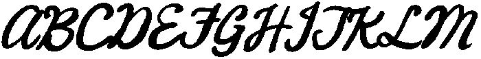 Cocktail Club Regular otf (400) Font UPPERCASE