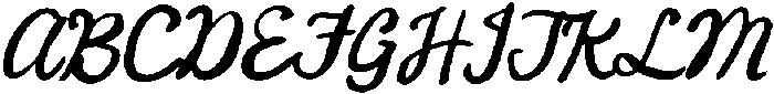 Cocktail Club Upright Thin otf (100) Font UPPERCASE