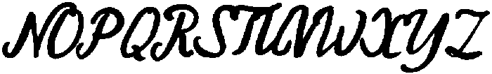 Cocktail Club Upright otf (400) Font UPPERCASE