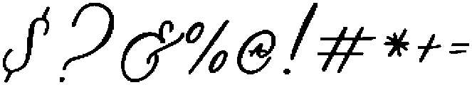 Cocktail Hour Bold otf (700) Font OTHER CHARS