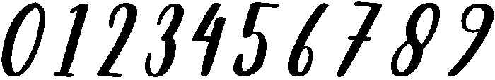 Cocktail Regular otf (400) Font OTHER CHARS