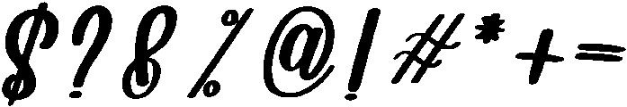 Cocktail Regular otf (400) Font OTHER CHARS