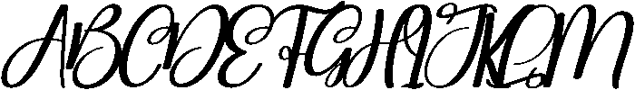 Cocktail Regular otf (400) Font UPPERCASE