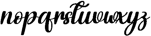 Cocktail Regular otf (400) Font LOWERCASE