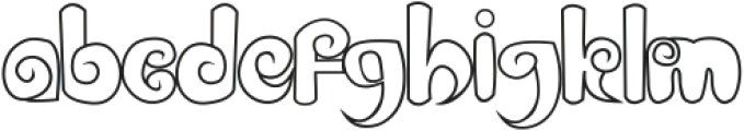 Cocobels otf (400) Font LOWERCASE