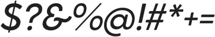 Cocomat Pro Medium Italic otf (500) Font OTHER CHARS