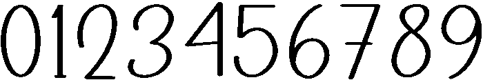 Coconut Regular otf (400) Font OTHER CHARS