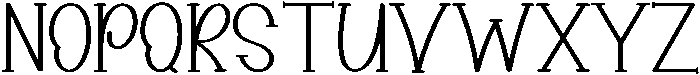Coconut Regular otf (400) Font UPPERCASE