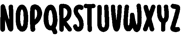 Coconut Regular otf (400) Font UPPERCASE