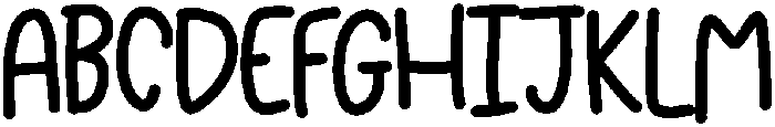 Coconut Regular otf (400) Font UPPERCASE